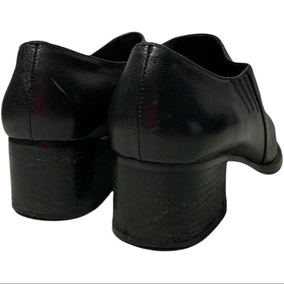 Paolo Conté Collection Black Pointed Block Heel - Picture 6 of 14